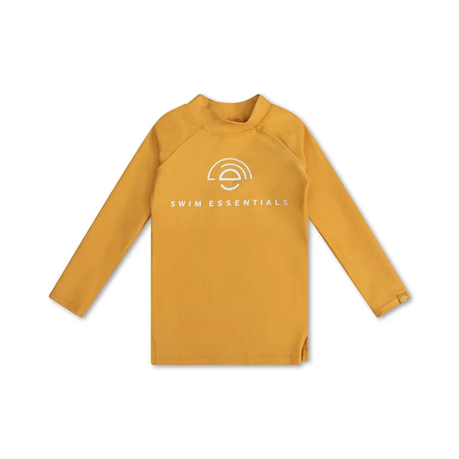 Pure Tones | Yellow UV Swim Shirt with Long Sleeves