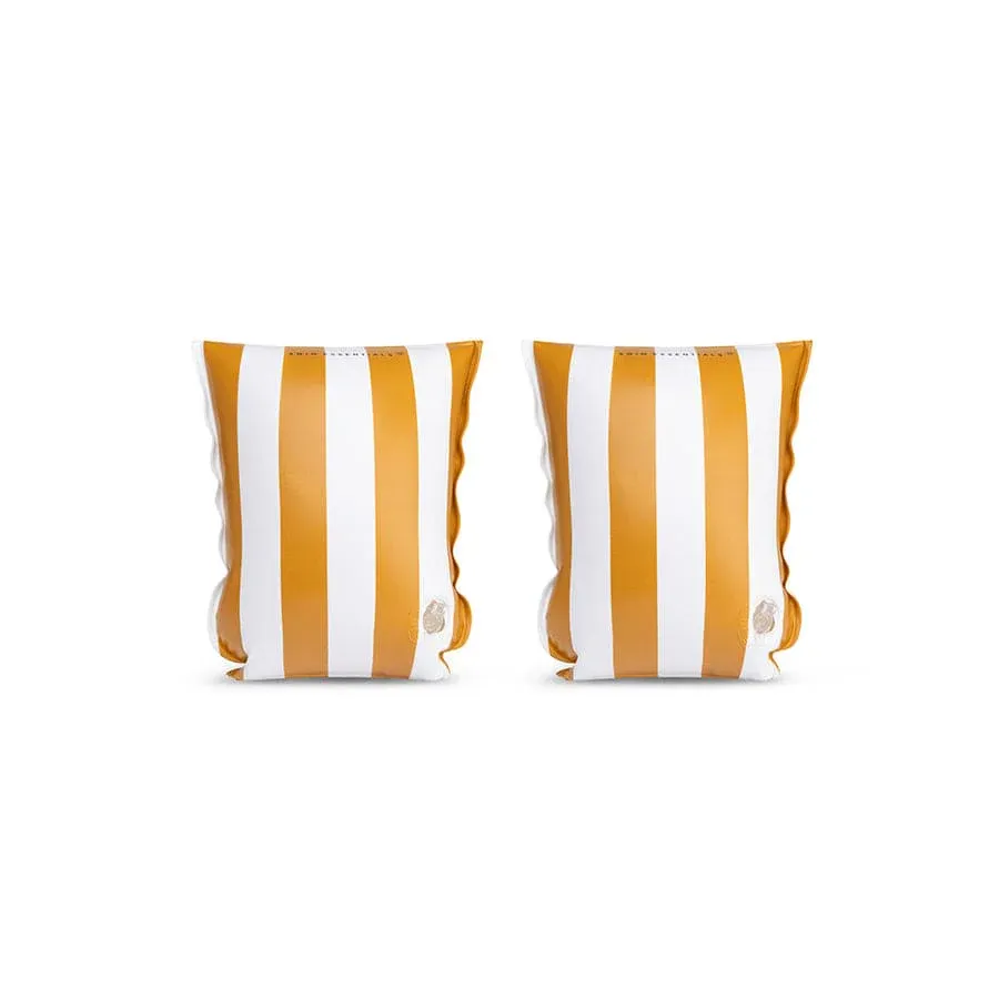 Flow | Brown/White Swim Arm Bands 2-6 years