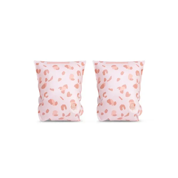 Leopard | Old Pink Swim Arm Bands 2-6 years