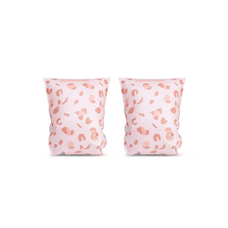 Leopard | Old Pink Swim Arm Bands 2-6 years