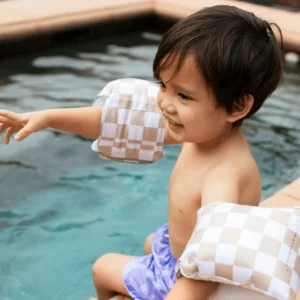 Checkmate | Beige Swim Arm Bands 2-6 years