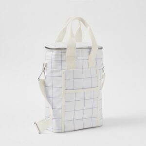 Check Co-Co Canvas Drinks Bag
