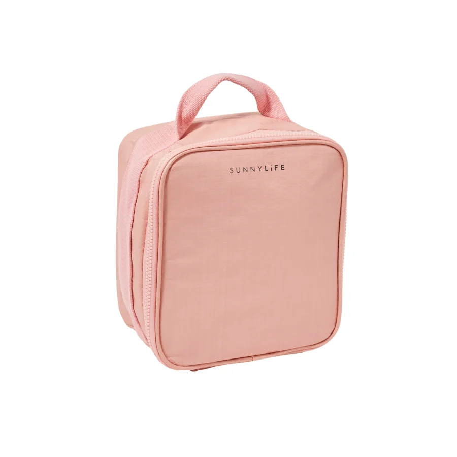 LUNCH COOLER BAG - SOFT CORAL