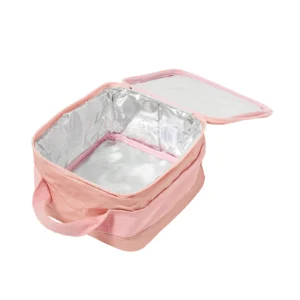 LUNCH COOLER BAG - SOFT CORAL