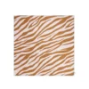 Vibrant Stripes | Orange Microfiber Beach Towel 180 x 180 cm