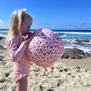 Leopard | Old Pink Beach Ball Ø 51 cm