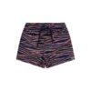 Vibrant Stripes | Blue/Orange UV Swim Boxer for Boys