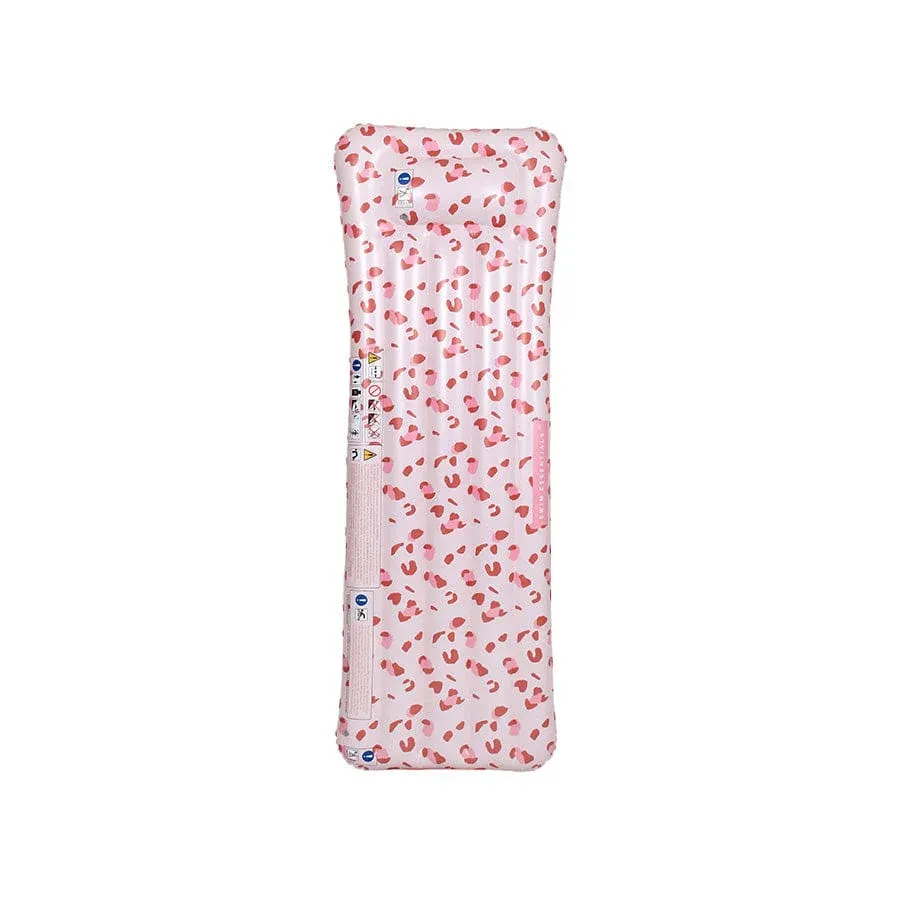 Leopard | Old Pink Luxury Air Mattress