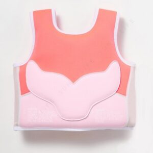 Melody the Mermaid Swim Vest 2-3 Neon Strawberry