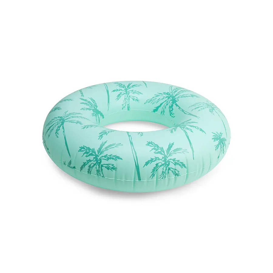 Palm Trees | Green Pool Ring Ø 102 cm