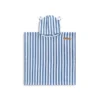 Roamer | Blue Cotton Beach Poncho 65 x 65 cm