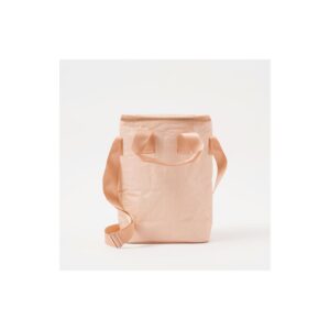 Soft coral drink cooler bag