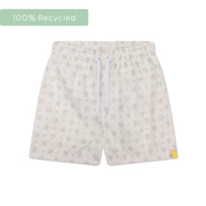 Stars | White UV Swim Shorts Boys
