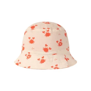 Crabby | Beige/Red UV Reversible Sun Hat