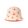 Crabby | Beige/Red UV Reversible Sun Hat