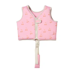 Kids Swim Vest 2-3 Cotton Candy Cherry