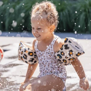 Safari Chic | Beige Swim Arm Bands 2-6 years