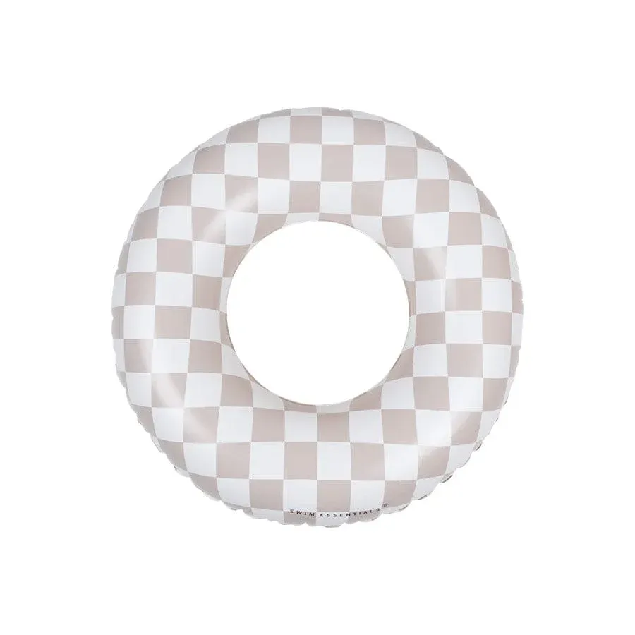 Checkmate | Beige Pool Float Ø 90 cm