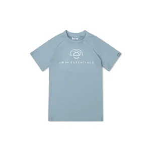 Pure Tones | Green UV Swim Shirt with Short Sleeves