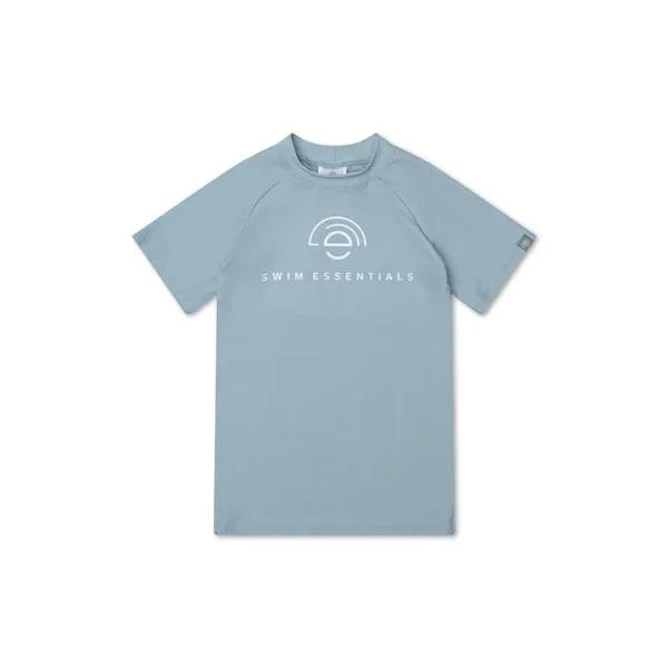 Pure Tones | Green UV Swim Shirt with Short Sleeves