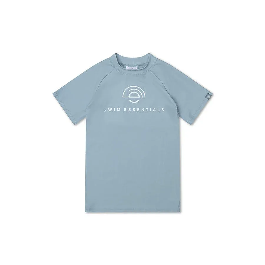 Pure Tones | Green UV Swim Shirt with Short Sleeves