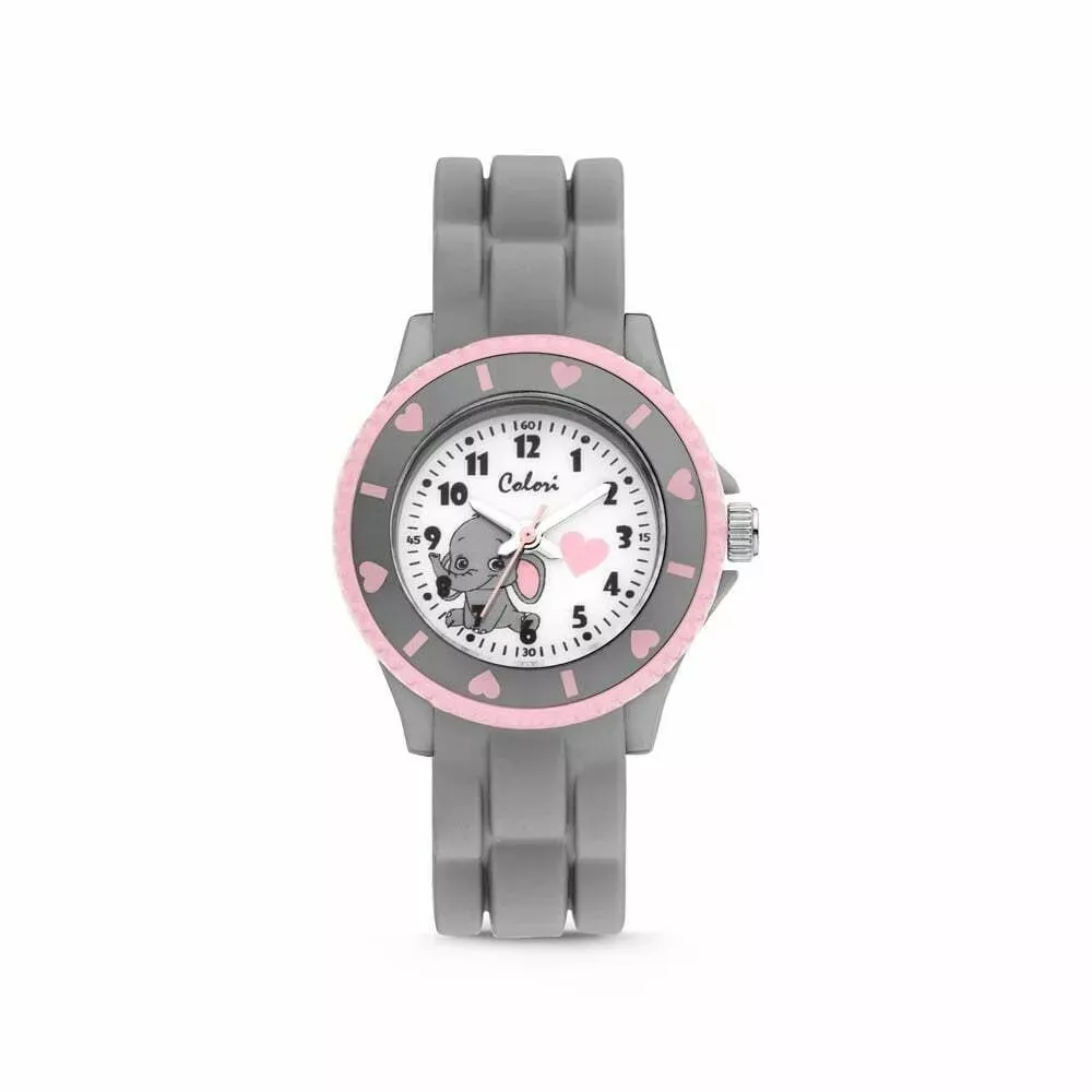 Colori Children's Watch 30MM Grey Elephant 5ATM