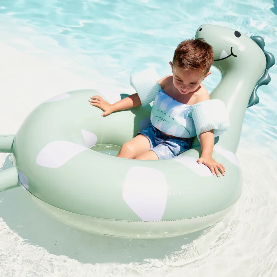 Dino | Green Animal Swimming Ring Ø 95 cm