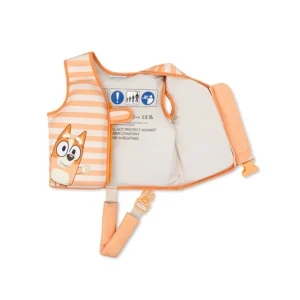 Bluey Swim Vest | Orange 2-3 years