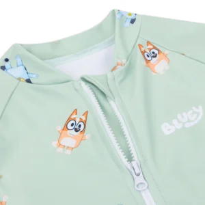 Bluey Swimsuit Green | UV boys