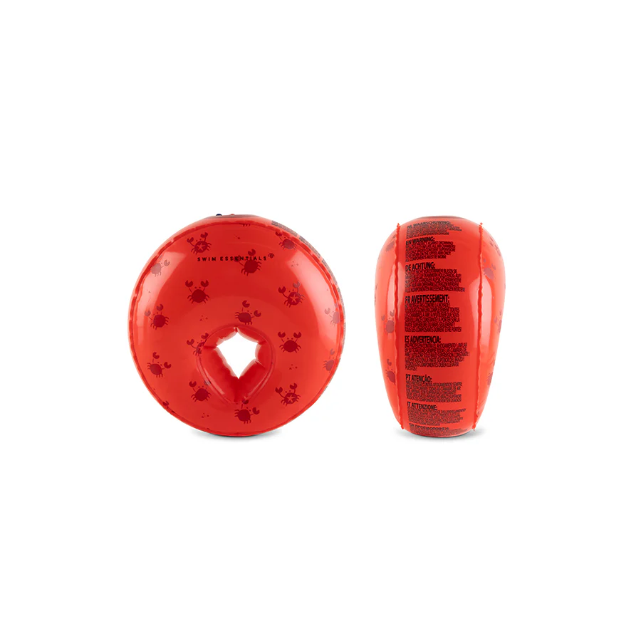Crabby | Red Swim Arm Bands Foam 1-6 years