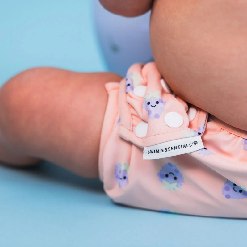 Blackberry | Pink/Purple Washable Swim Diaper