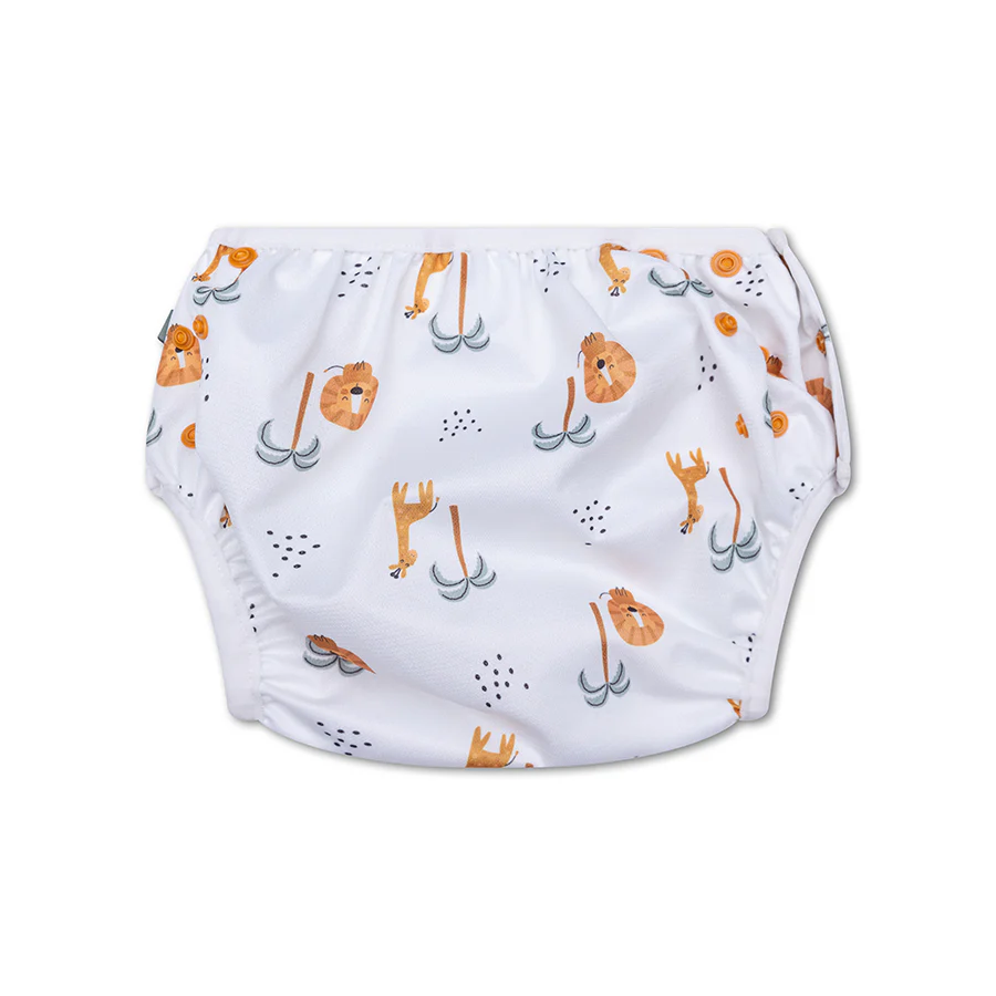 Jungle | Multicolored Washable Swim Diaper