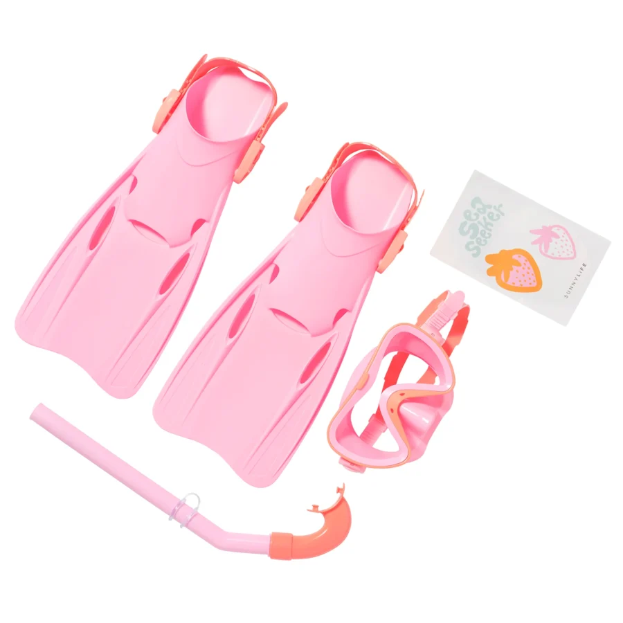 Kids Dive Set Sea Seeker Strawberry