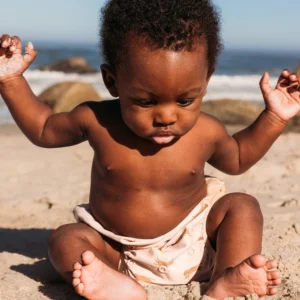 Roamer | Beige Washable Swim Diaper