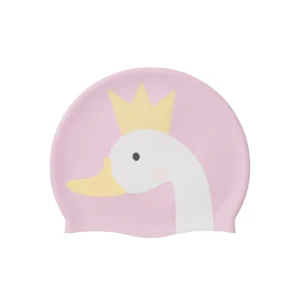 KIDS SWIMMING CAP PRINCESS SWAN MULTI
