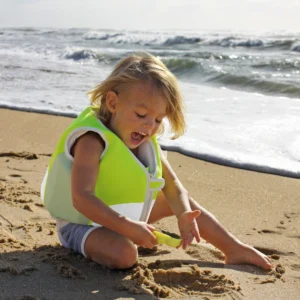Swim Vest 2-3 EU Shark Tribe Blue Neon Citrus
