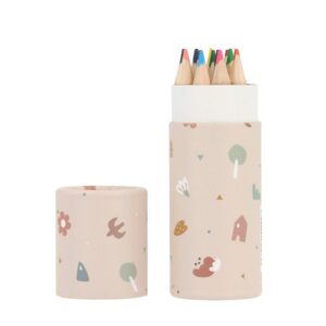 Tube of 12 Pencils Geometric Nature