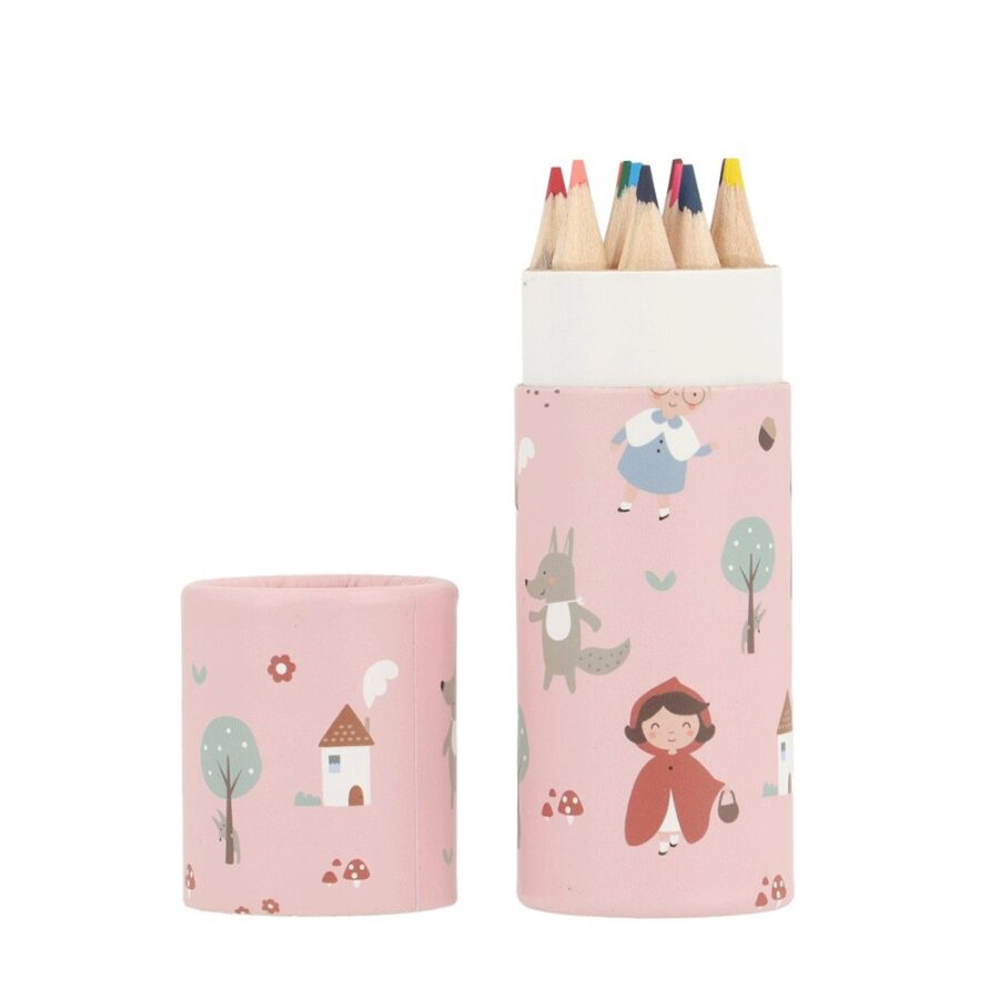12 Little Red Pencils Tube