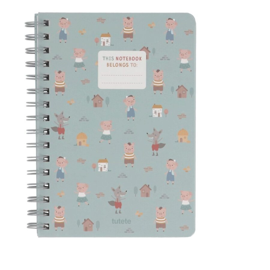 School Notebook the Three Little Pigs