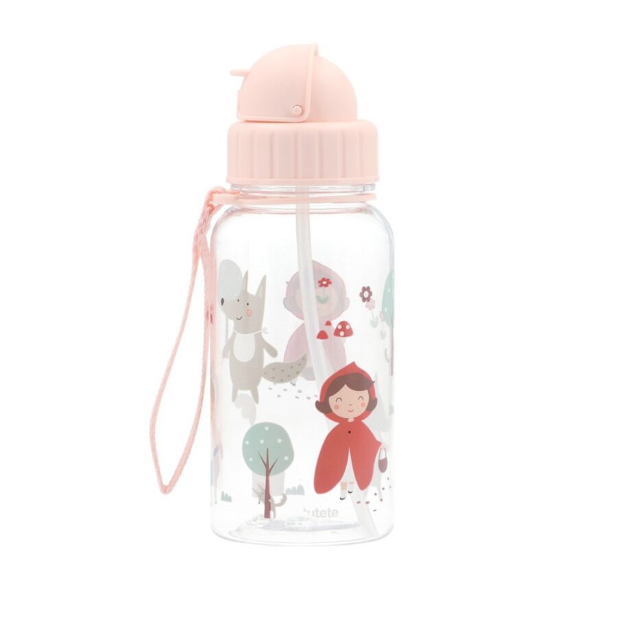 Little Red Plastic Bottle