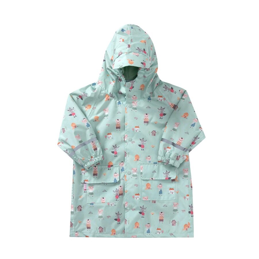 The Three Little Pigs Children's Raincoat