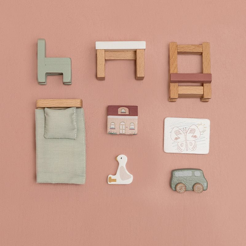 Supplement set dollhouse nursery