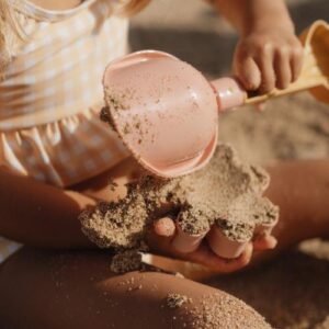 Beach set scoop and sand shapes Flowers & Butterflies