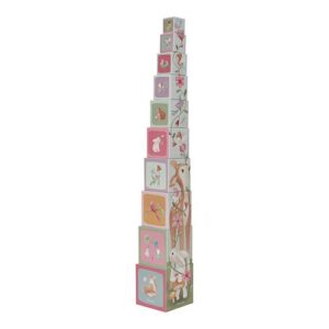 Stacking Tower - Pink - Fairy Garden
