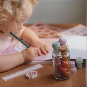 Self Inking Stamps - Pink - Fairy Garden