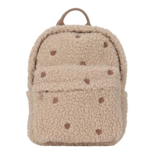 Teddy backpack taupe