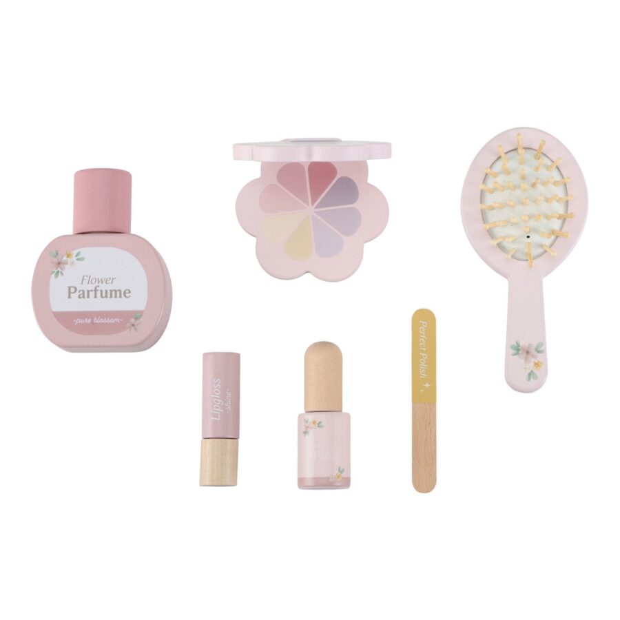 Wooden dressing table - Pink - Essentials