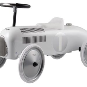Magni | Ride-on vehicle Classic Racer in metal, white