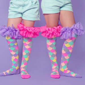 MERMAID FRILLS SOCKS - (3-5 years)
