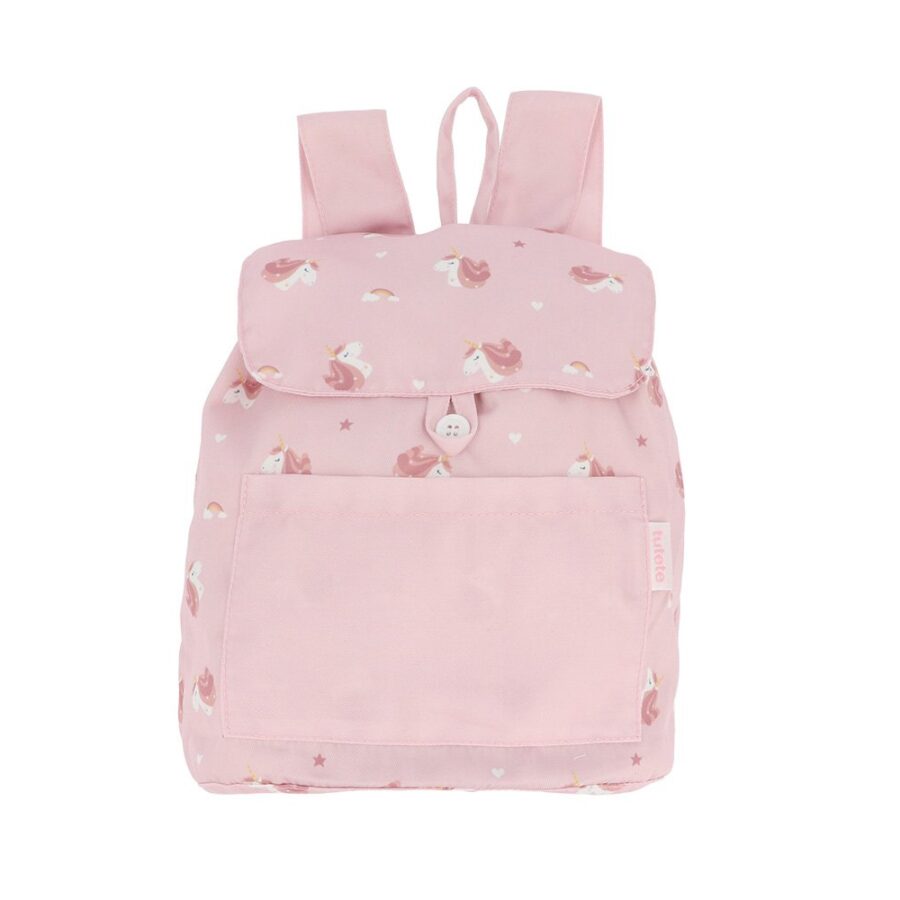 Small Magical Unicorn Fabric Backpack